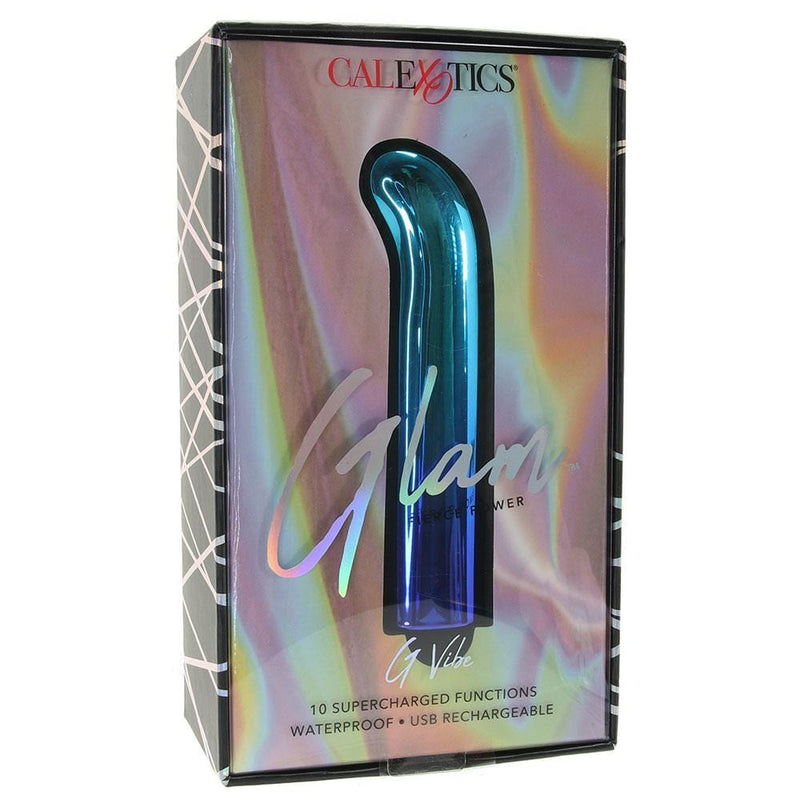 Calexotics Glam Fierce Power Rechargeable G-Vibe in Blue