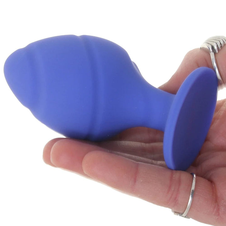 Calexotics Cheeky Blue Textured Butt Plug Set