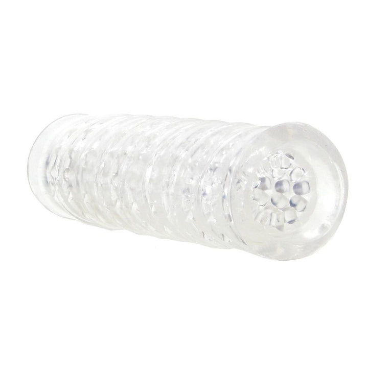 Calexotics Dr. Joel Kaplan Clear Stroker Reversible Masturbator