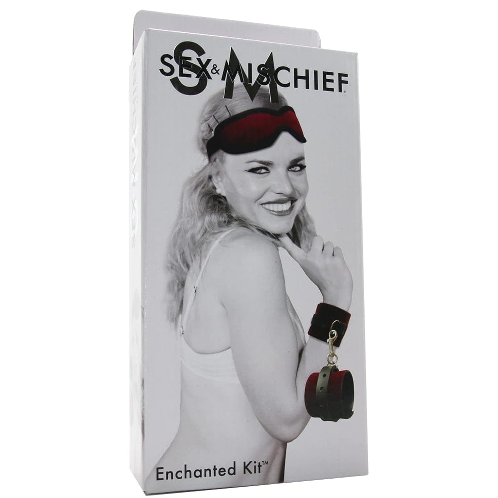 Sportsheets Enchanted Cuffs & Blindfold Kit