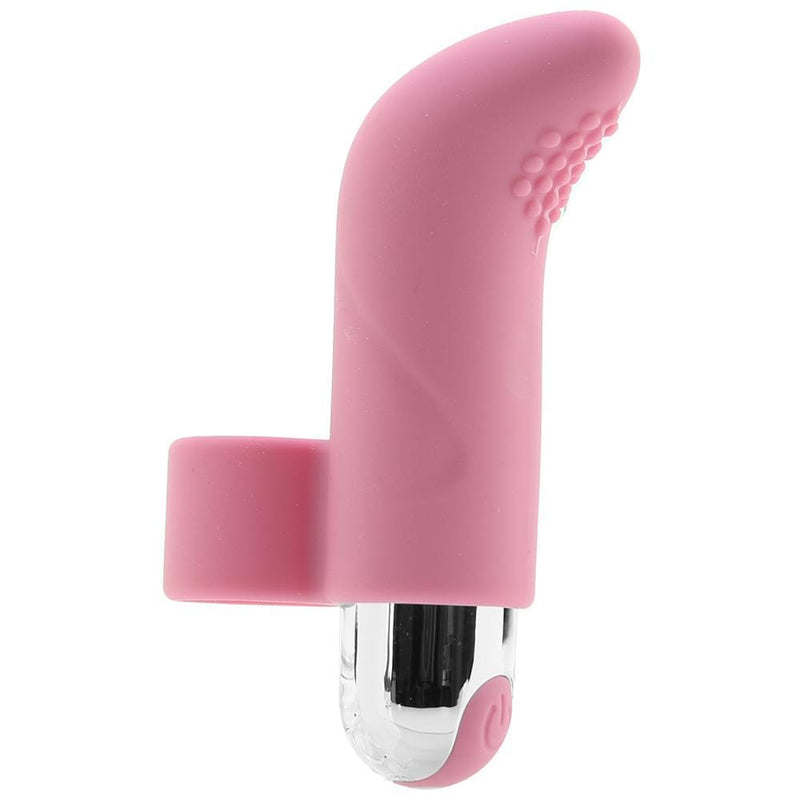 Evolved Novelties Silicone Rechargeable Finger Vibe in Pink