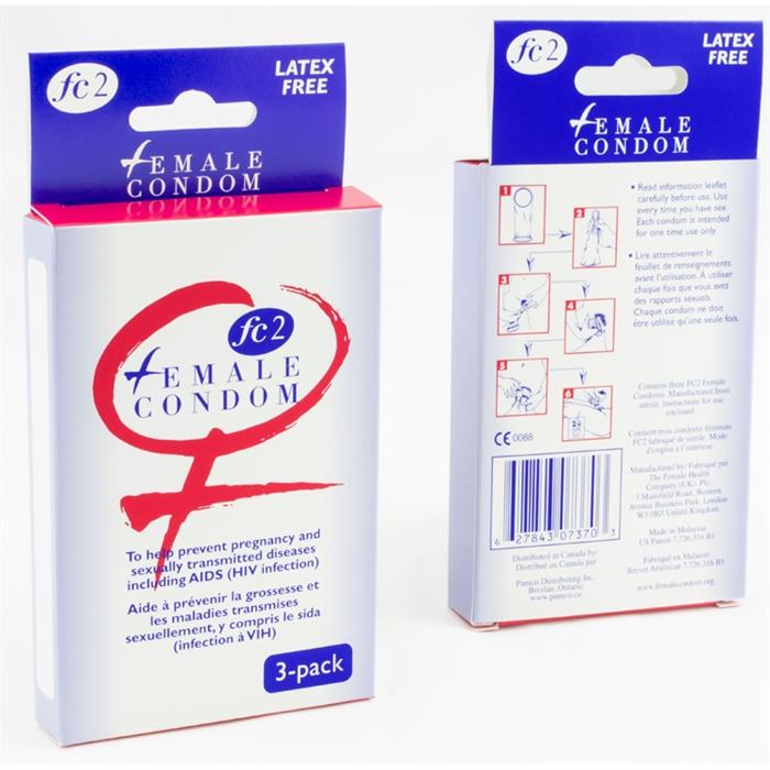 Fe2 Female Condom (Box of 3)
