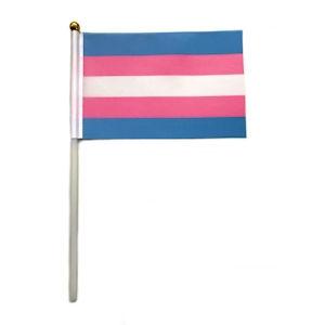 Gay Pride Products - Trans Hand Flags - Wicked Wanda's Inc.