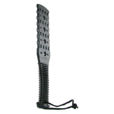 Pipedream Fetish Fantasy Textured Rubber Paddle in Black