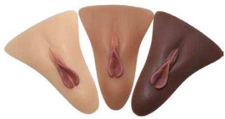 Divine Collection™ Selene™ Smoothing Black Gaff with Vagina insert