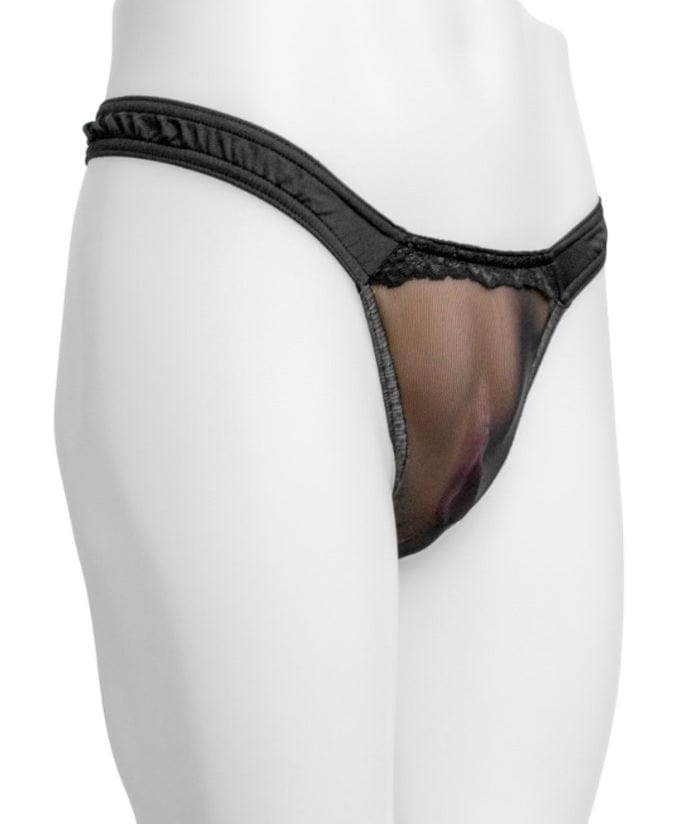 Divine Collection™ Selene™ Smoothing Black Gaff with Vagina insert