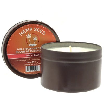Earthly Body Hempseed 3-in-1 Massage Candle