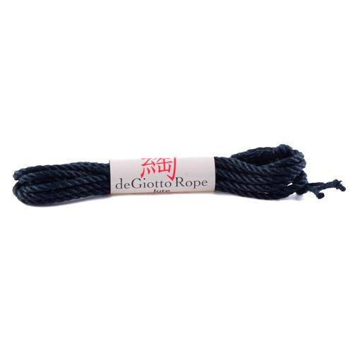 DeGiotto Rope 15 6mm Jute Black - Wicked Wanda's Inc.