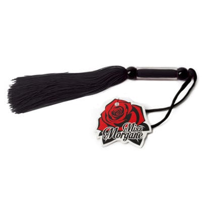 Miss Morgane - Rubber Whip 10 inches - Black