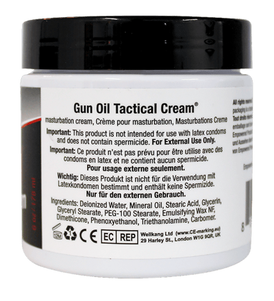 Gun Oil Nouveau pot de crème tactique Gun Oil 6 oz 