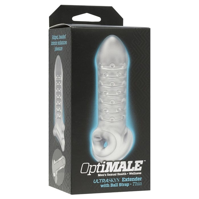 OptiMALE - Extender with Ball Strap - Thin - Frost