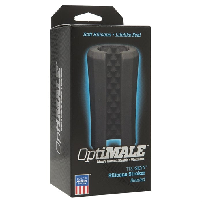 OptiMALE - TRUSKYN Silicone Stroker - Beaded
