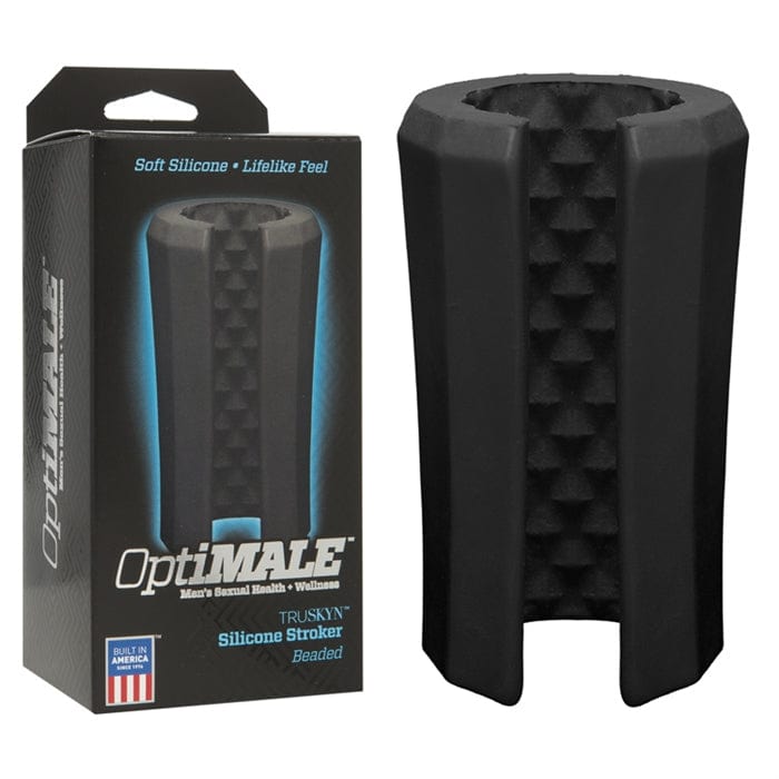 OptiMALE - TRUSKYN Silicone Stroker - Beaded