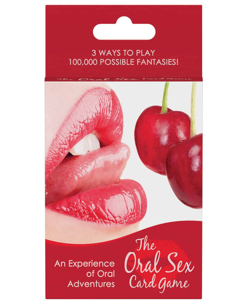 Le jeu de cartes de sexe oral