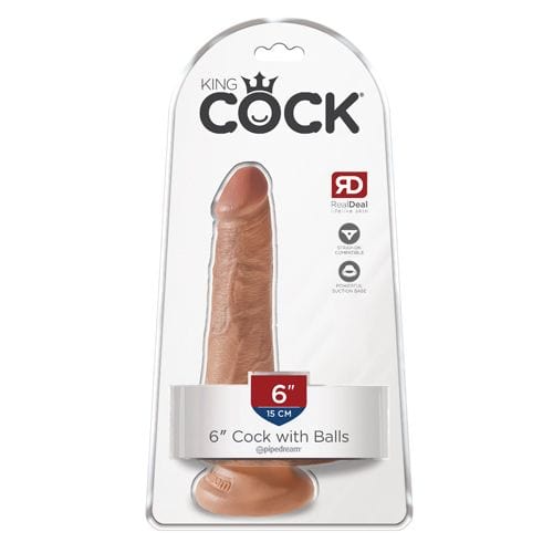 Pipedream King Cock 6" Cock avec boules