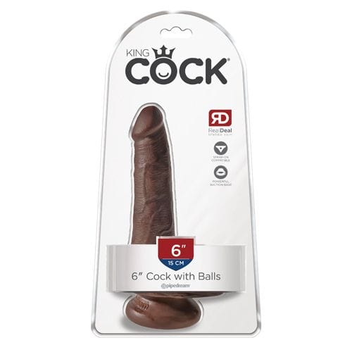 Pipedream King Cock 6" Cock with Balls