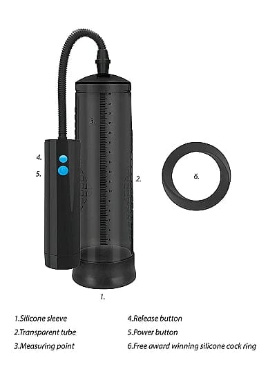 Pumped Extreme Power Rechargeable Auto Pump – Black