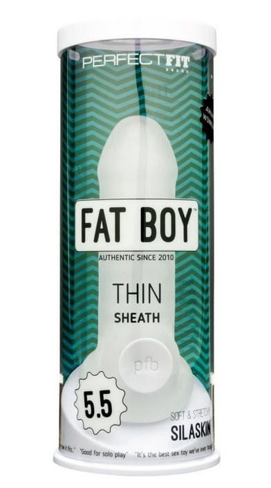 Perfect Fit Fat Boy 5.5" Thin Sheath - Clear