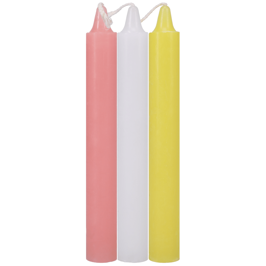 Bougies goutte à goutte japonaises Doc Johnson - lot de 3