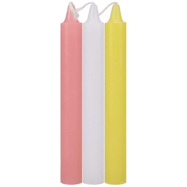 Bougies goutte à goutte japonaises Doc Johnson - lot de 3