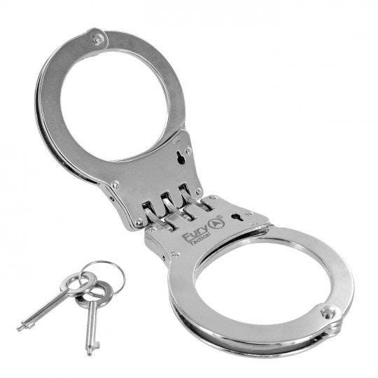 Fury Tactical Professional Police Tri-Hinged Handcuffs