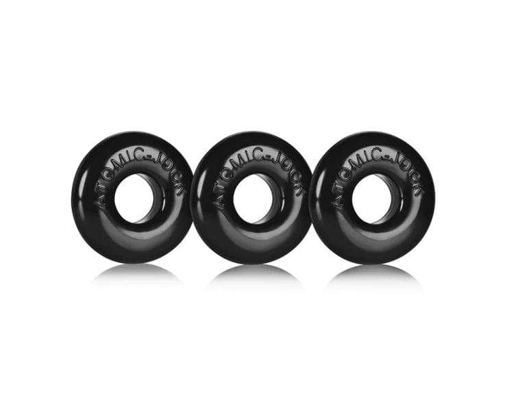 Oxballs Ringer 3-Pack Cockring - Petit Noir