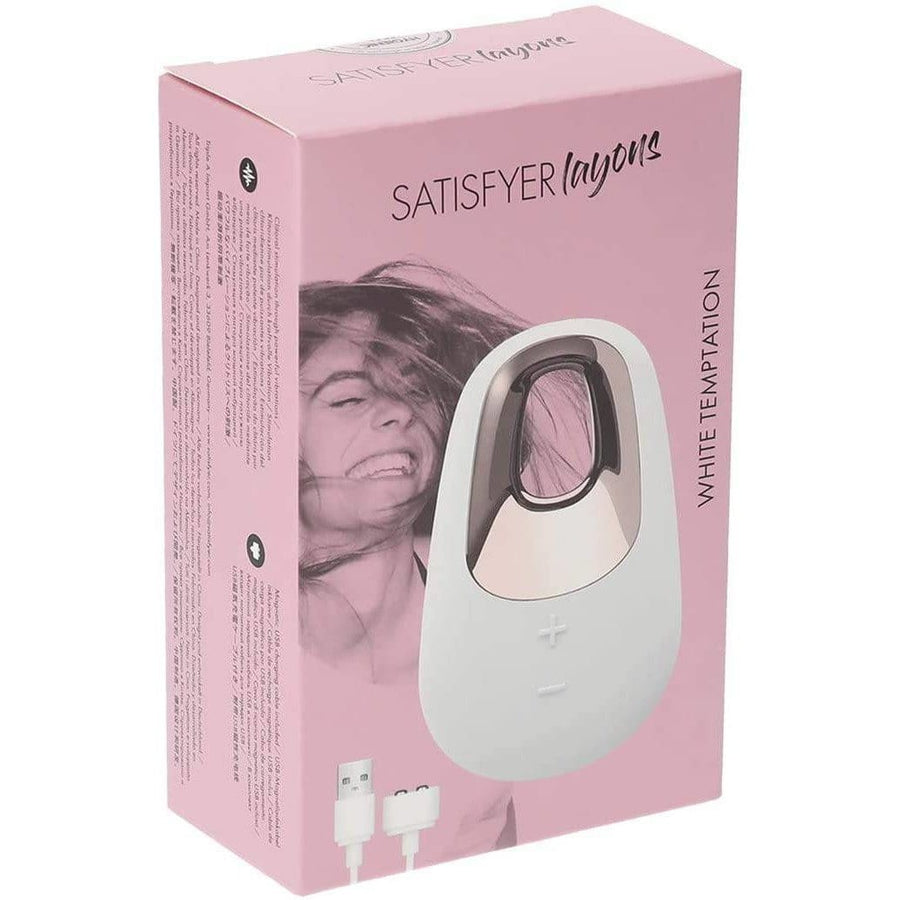 Satisfyer Layons White Temptation Vibrator - Wicked Wanda's Hintonburg ON