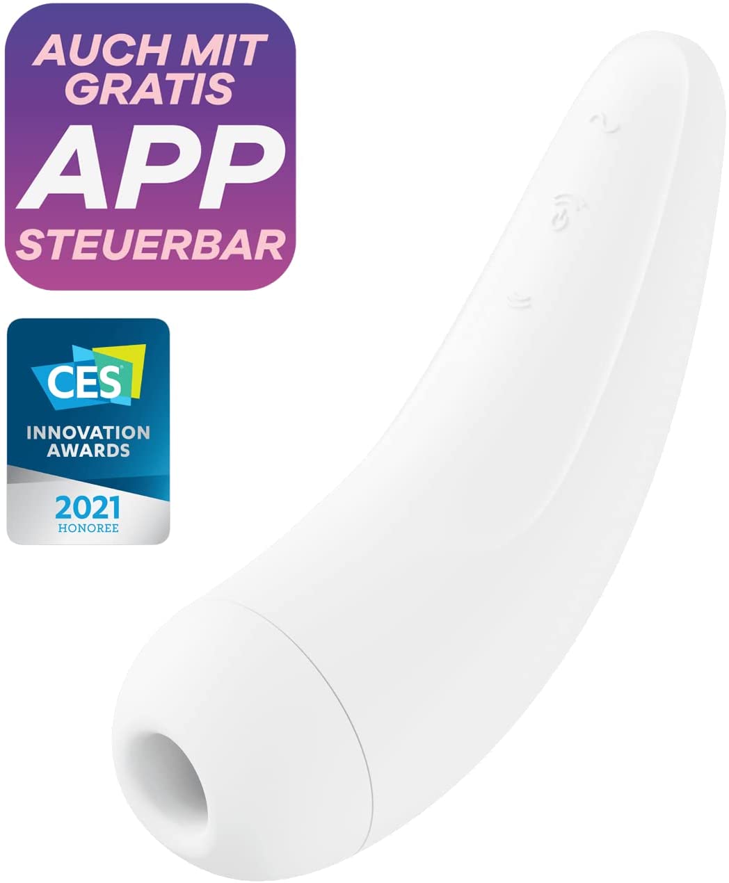 Satisfyer Curvy 2+ Stimulateur d'impulsions d'air