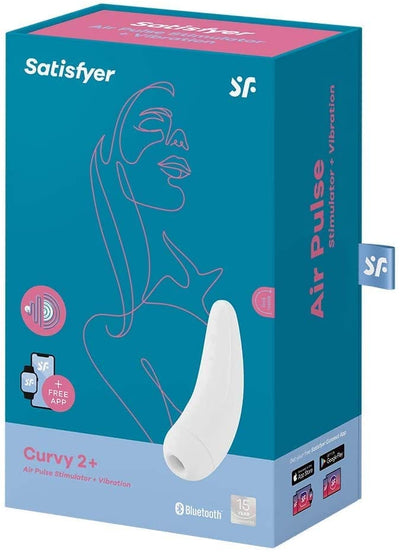Satisfyer Curvy 2+ Stimulateur d'impulsions d'air
