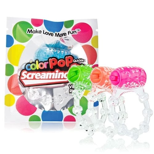 ScreamingO Color Pop Quickie Vibrating Cock Ring (Assorted)