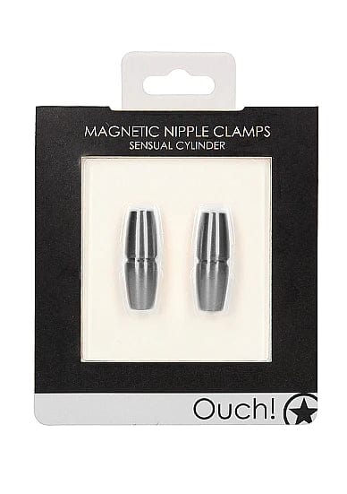 Shots Ouch Magnetic Nipple Clamps Grey