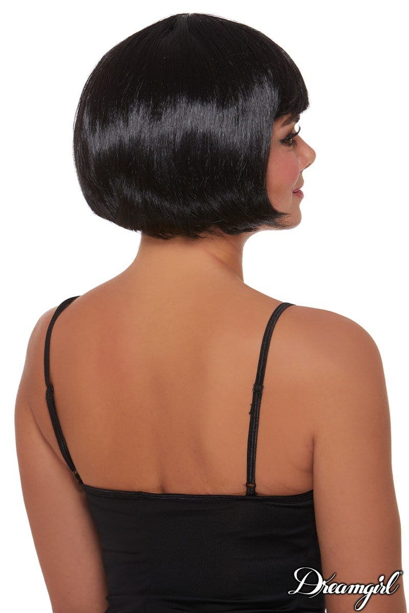 Dreamgirl Short Bob Wig in Black