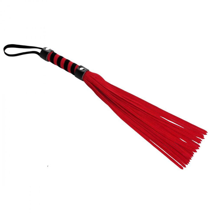 Frisky Short Suede Flogger - Rouge