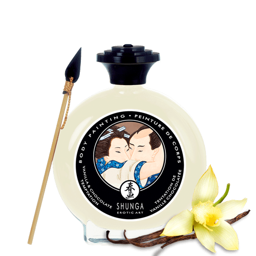 Shunga Edible Body Paint Vanilla - Wicked Wanda&