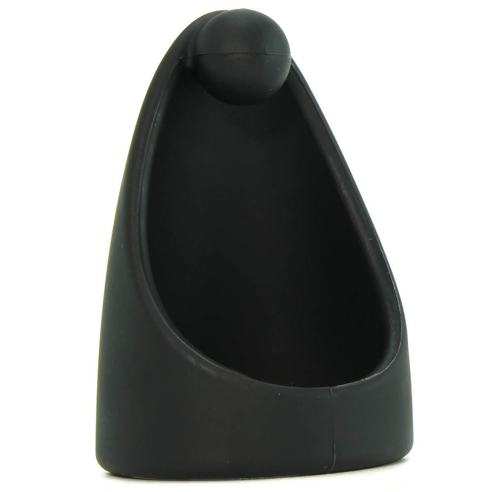 Anneau pénien en silicone ScreamingO SlingO en noir