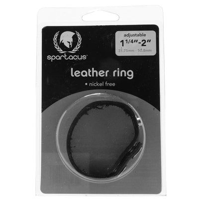 Adjustable Spartan Leather Cock Ring