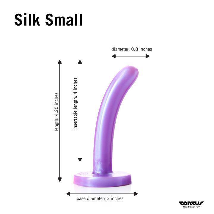 Tantus Small Silk Dildo - Wicked Wanda's Inc.