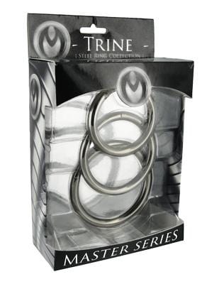 XR Brands Master Series Trine Steel C-Ring Collection