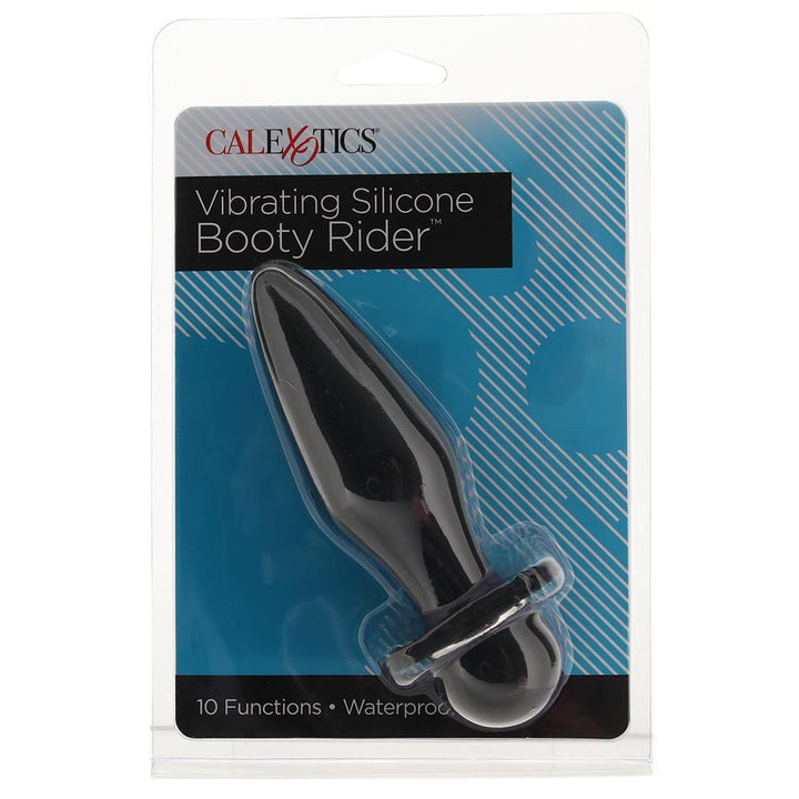 Calexotics Vibrant Silicone Booty Rider Vibe en Noir