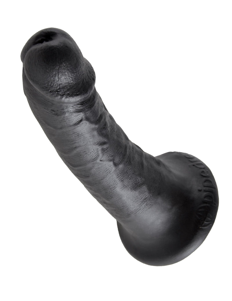 Pipedream King Cock 6" Dildo in Brown, Black, Light and Tan