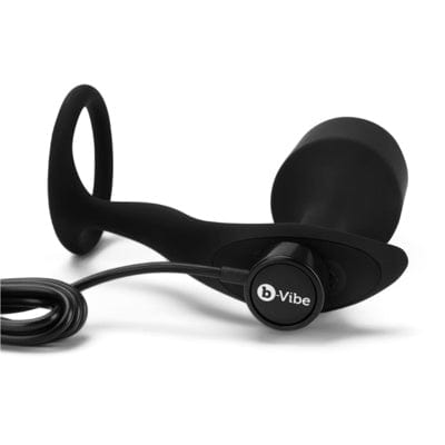 b-Vibe - Vibrating Snug Plug & Tug XL - Black