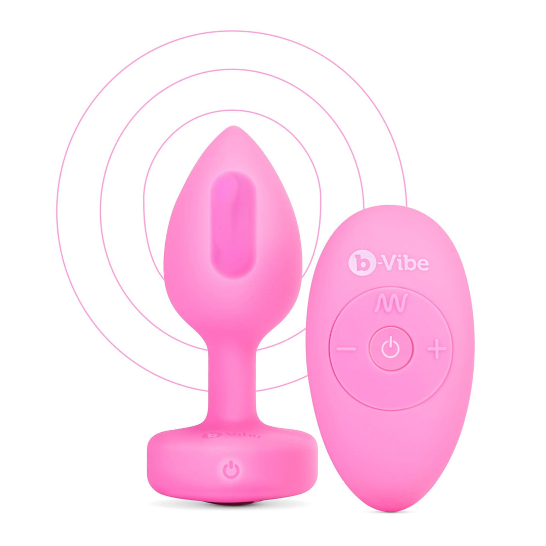 B-Vibe - Vibrating Heart Jewel Plug