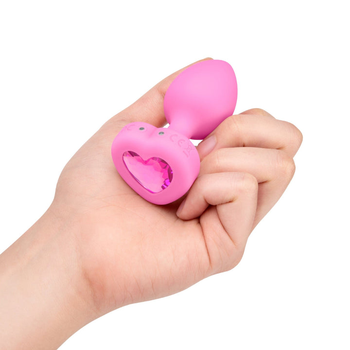 B-Vibe - Vibrating Heart Jewel Plug