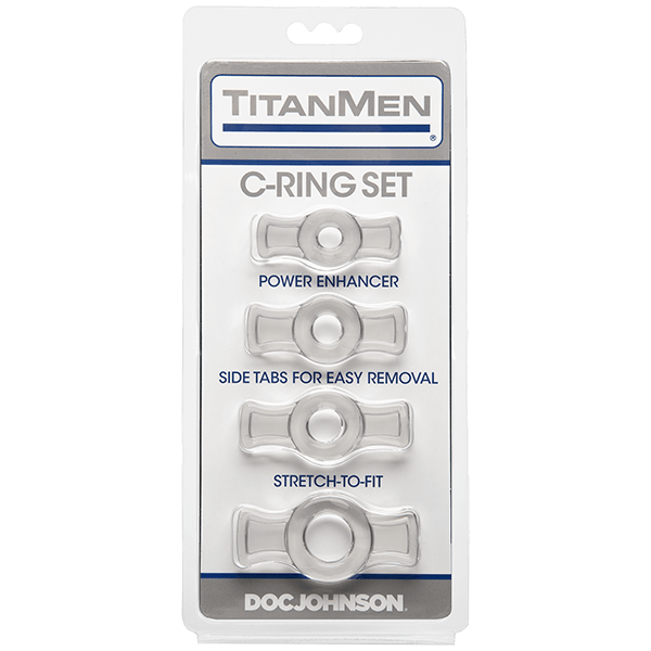 Doc Johnson Titanmen C-Ring Set - Wicked Wanda's Inc.