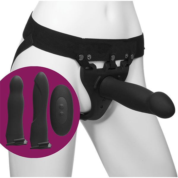 Doc Johnson Body Extensions - BE Naughty Strap-on System - Wicked Wanda&