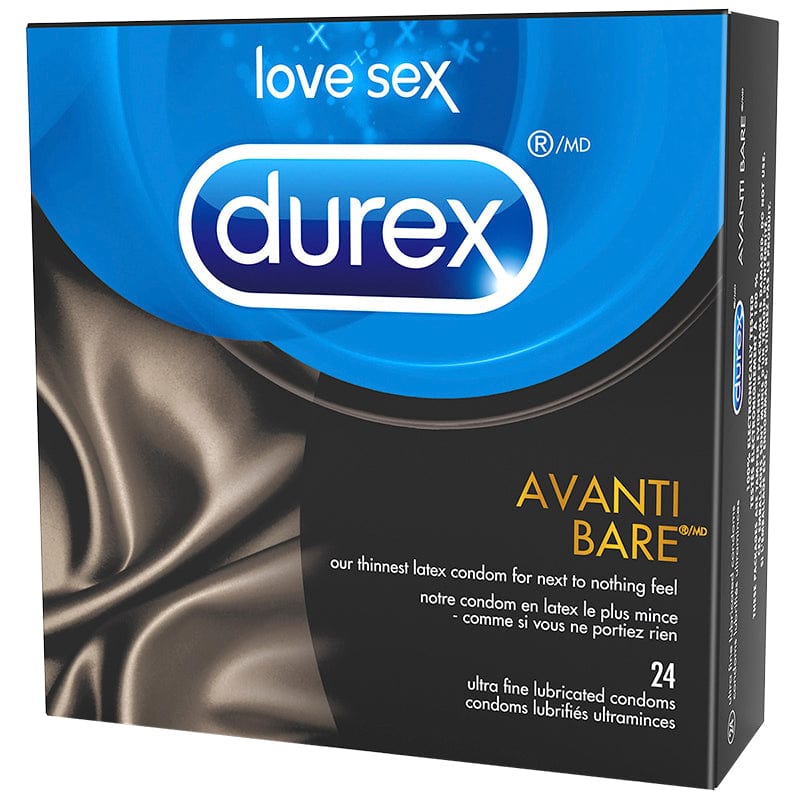 Durex Avanti Bare Latex Lubricated Condoms