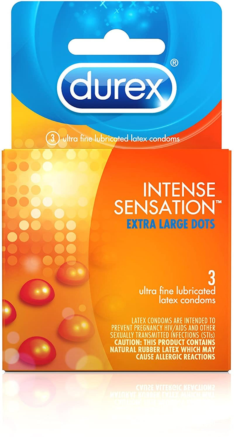 Durex Intense Sensation Latex Condoms