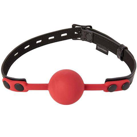 Saffron Silicone Ball Gag - Wicked Wanda's Inc.