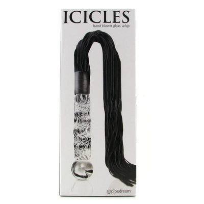 Pipedream Icicles No. 38 Hand Blown Glass Whip