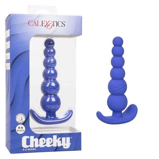 Calexotics Cheeky Beaded Plug - Bleu Royal